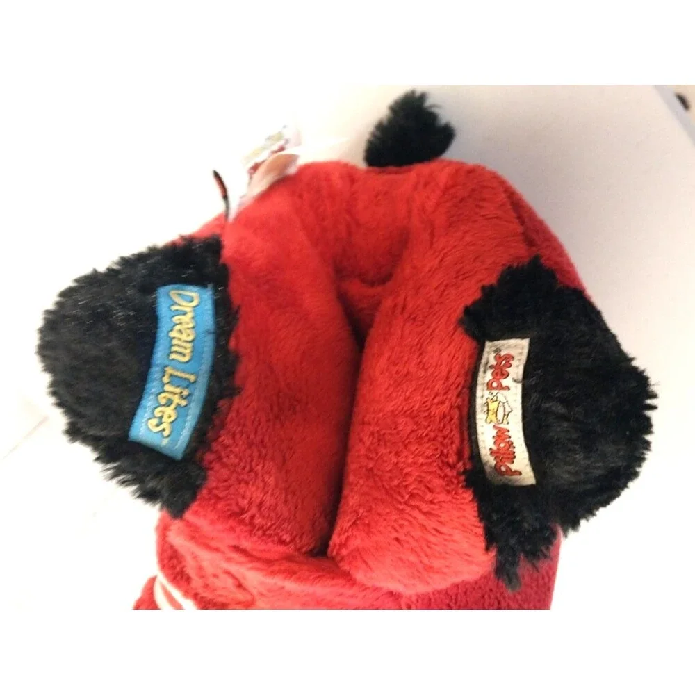 UW Madison Bucky Badger Pillow Pets Dream Lites Plush Stuffed Animal Soft Toy